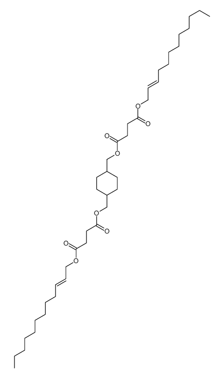4,4'-[cyclohexane-1,4-diyldimethylene] hydrogen-2-dodecenylsuccinate结构式