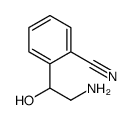 2-(2-Amino-1-hydroxyethyl)benzonitrile structure