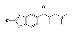 5-[3-(dimethylamino)-2-methylpropanoyl]-3H-1,3-benzothiazol-2-one Structure