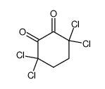 3,3,6,6-tetrachloro-1,2-cyclohexanedione结构式