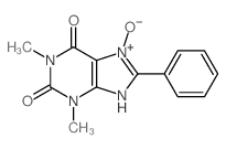 7-hydroxy-1,3-dimethyl-8-phenyl-purine-2,6-dione结构式