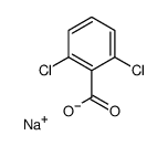 Sodium 2,6-dichlorobenzoate structure