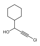 3-chloro-1-cyclohexylprop-2-yn-1-ol Structure