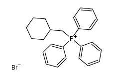 (Cyclohexyl)methyltriphenylphosphonium Bromide结构式