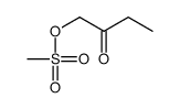 2-oxobutyl methanesulfonate Structure