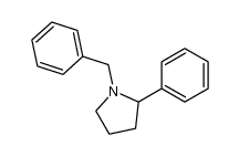 N-benzyl-2-phenyl-pyrrolidine Structure