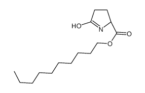 Decyl 5-oxo-L-prolinate结构式