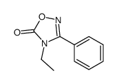 4-ethyl-3-phenyl-1,2,4-oxadiazol-5-one结构式