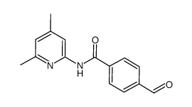 N-(4,6-dimethylpyridin-2-yl)-4-formylbenzamide Structure