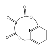 6-oxo-3,9-dioxa-6λ4-thia-15-azabicyclo[9.3.1]pentadeca-1(15),11,13-triene-4,8-dione Structure