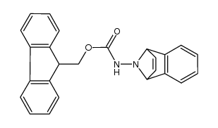 7-[[[(9-fluorenylmethyl)oxy]carbonyl]amino]-2,3-benzo-7-azabicyclo[2.2.1]hepta-2,5-diene结构式