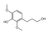 3-(3-hydroxypropyl)-2,6-dimethoxyphenol结构式