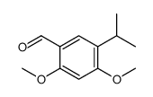 2,4-dimethoxy-5-propan-2-ylbenzaldehyde结构式