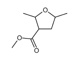 methyl 2,5-dimethyloxolane-3-carboxylate结构式