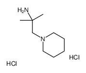 2-methyl-1-piperidin-1-ylpropan-2-amine,dihydrochloride Structure