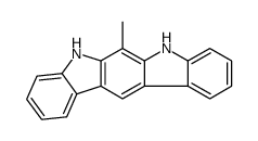 6-methyl-5,7-dihydroindolo[2,3-b]carbazole结构式