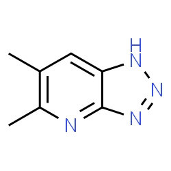 v-Triazolo[4,5-b]pyridine, 5,6-dimethyl- (6CI)结构式