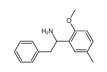 1-(2-methoxy-5-methyl)-2-phenylethylamine Structure