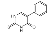 5-phenyl-2-thioxo-2,3-dihydro-1H-pyrimidin-4-one Structure