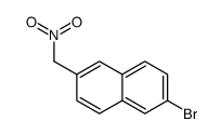 2-Bromo-6-(nitromethyl)naphthalene Structure