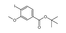 tert-butyl 4-iodo-3-methoxybenzoate Structure