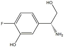 5-((1R)-1-AMINO-2-HYDROXYETHYL)-2-FLUOROPHENOL Structure