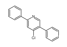 4-chloro-2,5-diphenylpyridine Structure