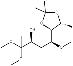 allo-2-Octulose, 1,4,8-trideoxy-5-O-methyl-6,7-O-(1-methylethylidene)-, dimethyl acetal picture