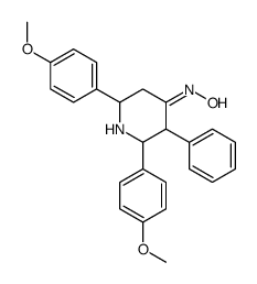2,6-Bis(4-methoxyphenyl)-3-phenyl-4-piperidinamine oxime picture
