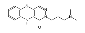 2-(3-(dimethylamino)propyl)-2,10-dihydro-1H-benzo[b]pyridazino[4,5-e][1,4]thiazin-1-one Structure
