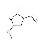 3-Furancarboxaldehyde, tetrahydro-5-methoxy-2-methyl- (9CI) structure