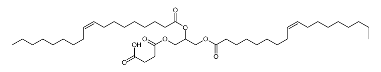 1,2-dioleoyl-3-succinylglycerol Structure