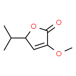 2(5H)-Furanone,3-methoxy-5-(1-methylethyl)-(9CI) Structure