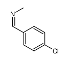N-[(4-氯苯基)亚甲基]甲胺结构式