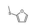 Furan, 2-(methylthio)结构式