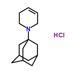 1-(Adamantan-1-yl)-1,2,3,6-tetrahydropyridine hydrochloride (1:1)结构式