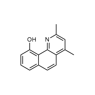 2,4-Dimethylbenzo[h]quinolin-10-ol Structure
