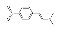 N,N-dimethyl-N-[(E)-2-(4-nitrophenyl)-1-ethenyl]amine结构式