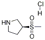 (S)-3-(Methylsulfonyl)pyrrolidine hydrochloride图片