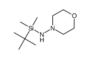 N-(tert-butyldimethylsilyl)aminomorpholine Structure