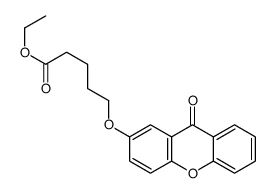 ethyl 5-(9-oxoxanthen-2-yl)oxypentanoate Structure