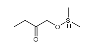 1-((dimethylsilyl)oxy)butan-2-one结构式