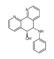 trans-5-anilino-6-hydroxy-5,6-dihydro-1,10-phenanthroline Structure