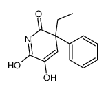 3-Ethyl-5-hydroxy-3-phenyl-2,6(1H,3H)-pyridinedione结构式