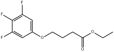 Ethyl 4-(3,4,5-trifluoro-phenoxy)butanoate Structure