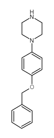 1-(4-苄氧基苯基)-哌嗪结构式