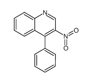 3-Nitro-4-phenylquinoline结构式
