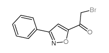 5-(bromoacetyl)-3-phenylisoxazole Structure