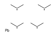 Tetrakis(1-methylethyl)plumbane结构式