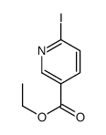 6-Iodopyridine-3-carboxylic acid ethyl ester Structure